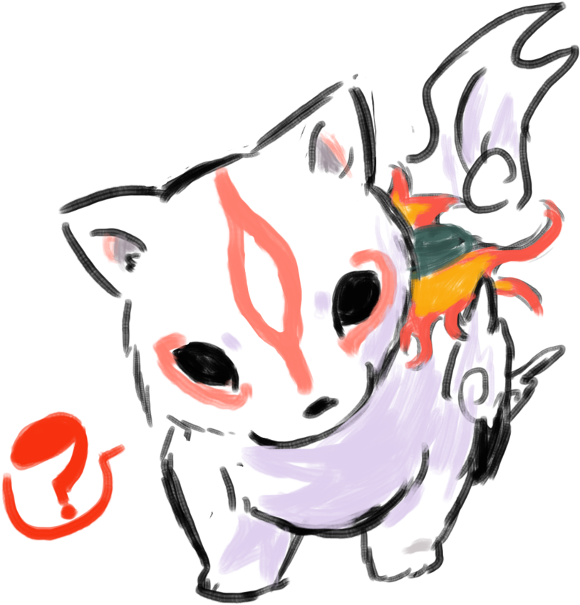 Okami - Vivixion - Illustrations - Art Street By Medibang - Cartoon Clipart (814x850), Png Download