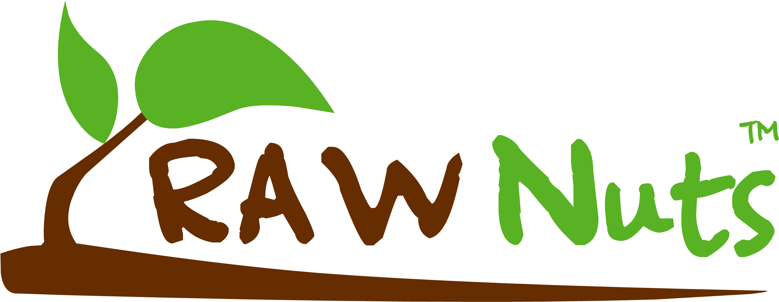 Nut Clipart Raw - Png Download (3600x1416), Png Download