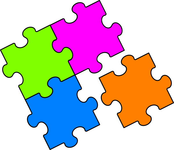 Puzzle Vector Clipart Picture Royalty Free Stock Puzzle - Puzzle Pieces Clipart Free - Png Download (600x515), Png Download