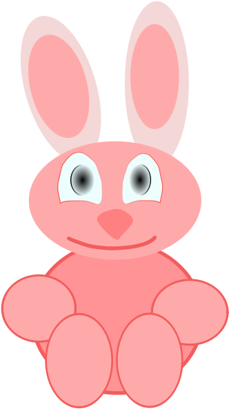 Baby Rabbit - Rabbit Clipart (600x600), Png Download