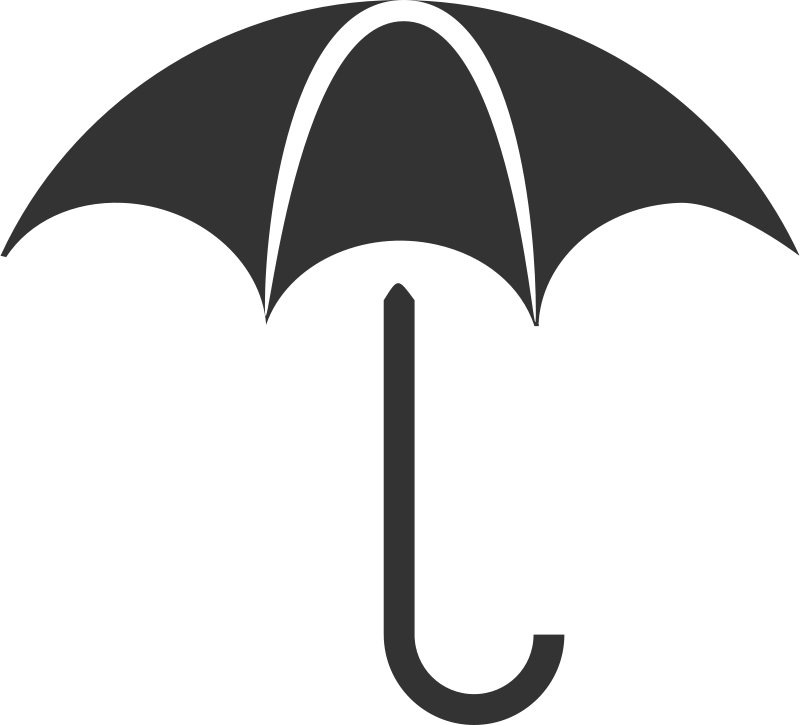 Umbrella - Vector Umbela Clipart (800x725), Png Download