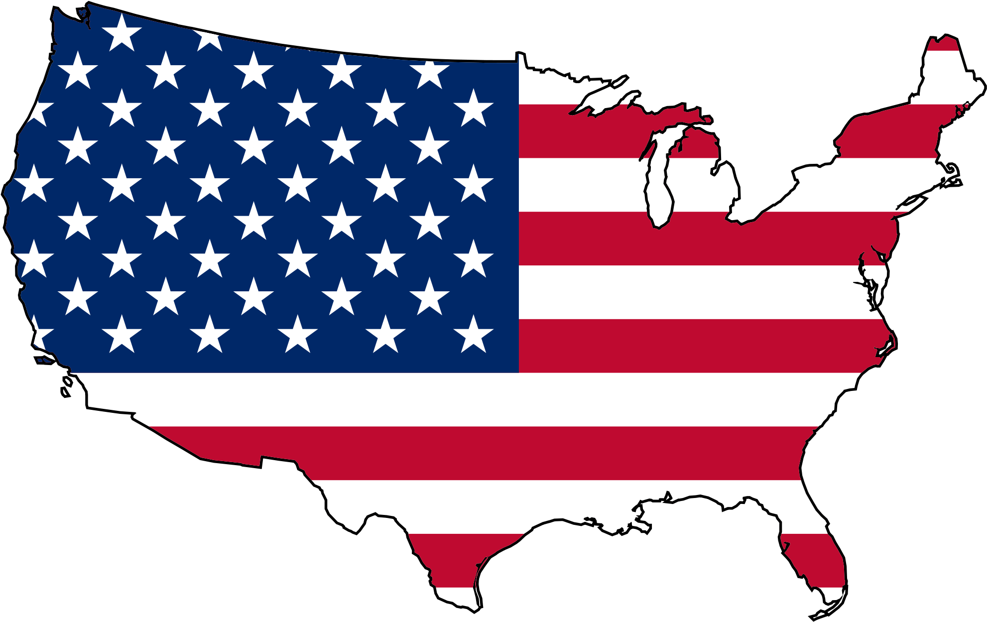 Usa Clipart - Png Download (2048x1272), Png Download