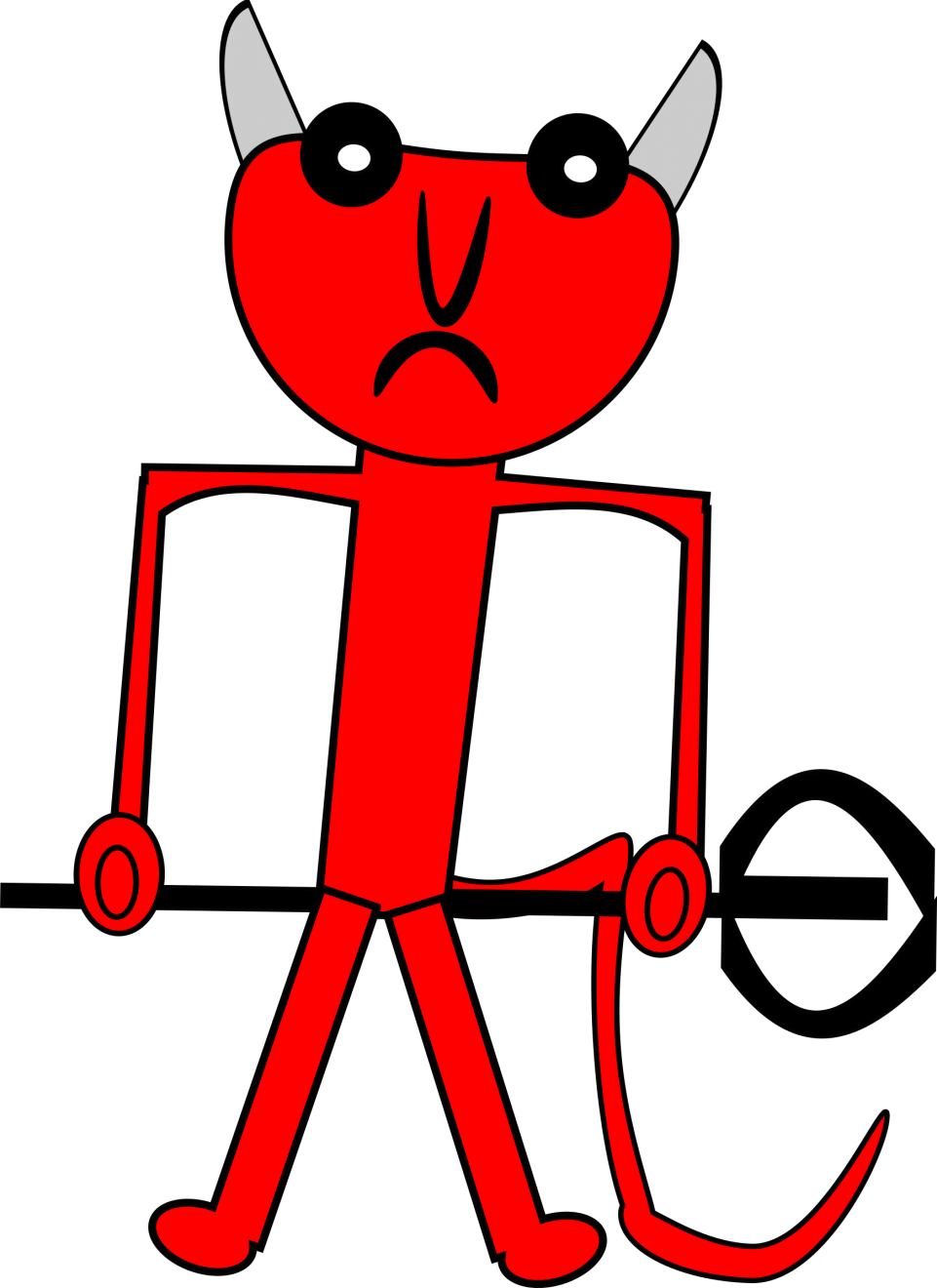 Devil Clipart - Png Download (524x720), Png Download