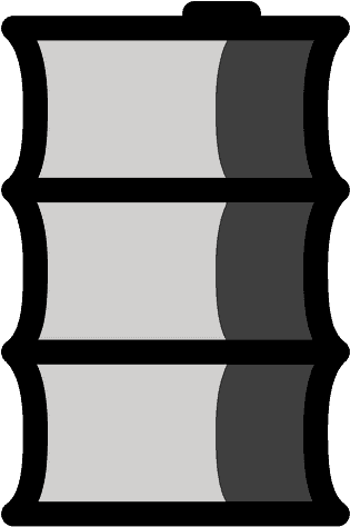 Oil Drum Emoji Clipart - Shelf - Png Download (800x800), Png Download