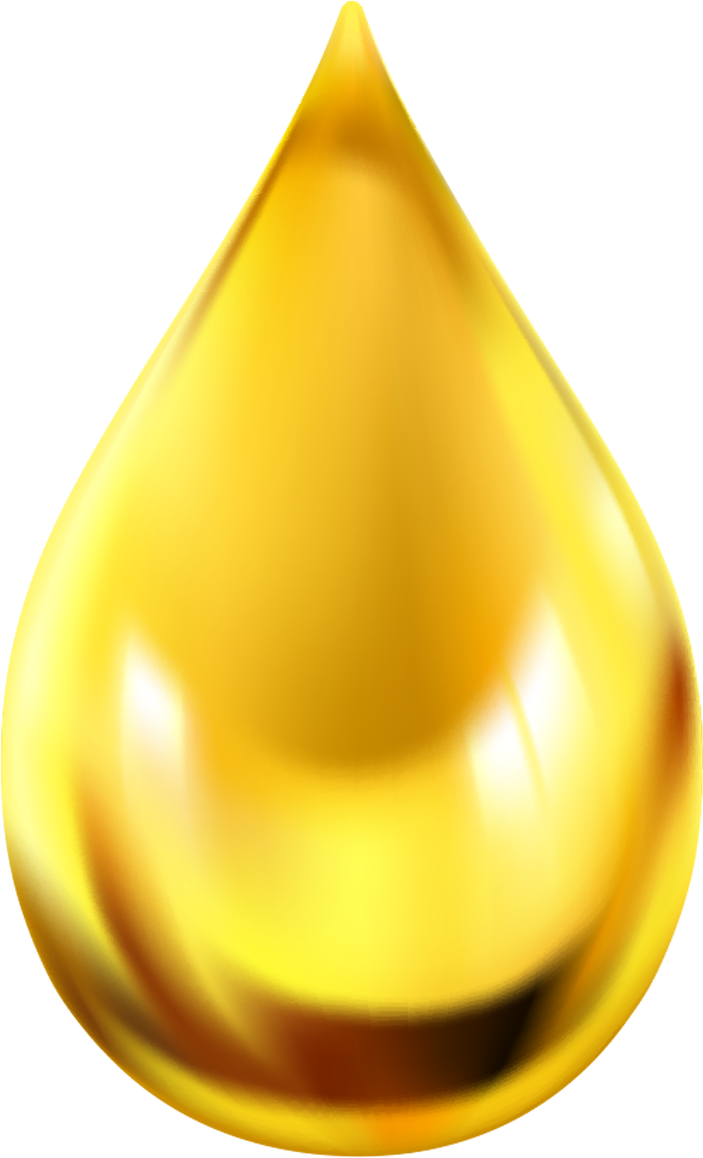Material Oil Gold Color Drop Vector Drops Clipart - Drop Of Oil Png Transparent Png (1300x1300), Png Download