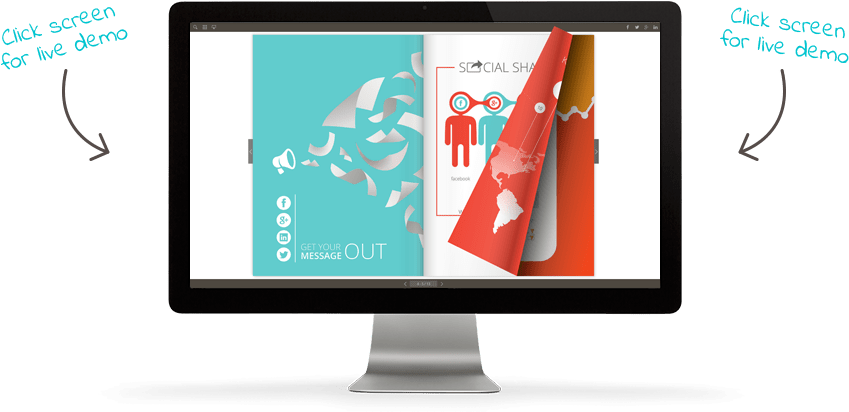 Click Here For Live Demo - Led-backlit Lcd Display Clipart (849x412), Png Download