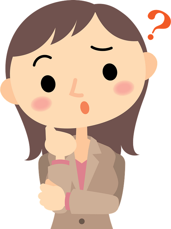 Businesswoman No Idea Clipart - Png Download (596x800), Png Download