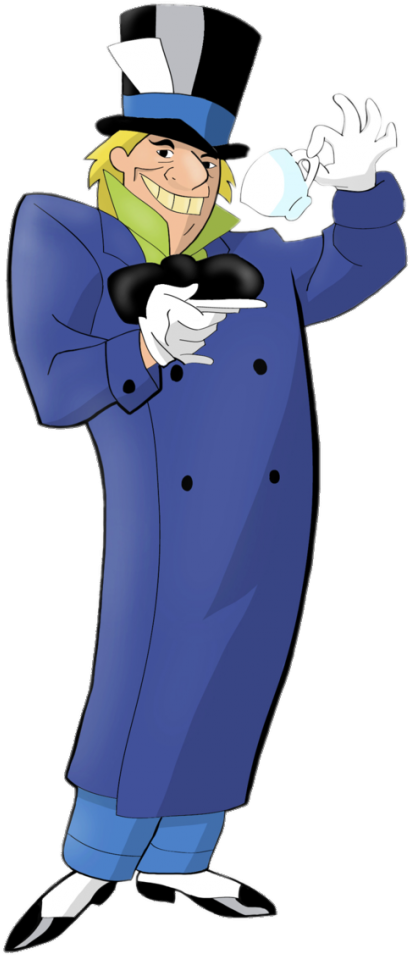 Animated Batman Mad Hatter Clipart (779x1024), Png Download