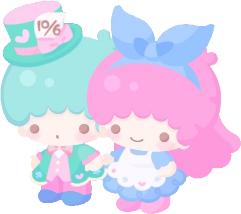 #littletwinstar #kikilala #aliceinwonderland #madhatter - Cartoon Clipart (1007x879), Png Download