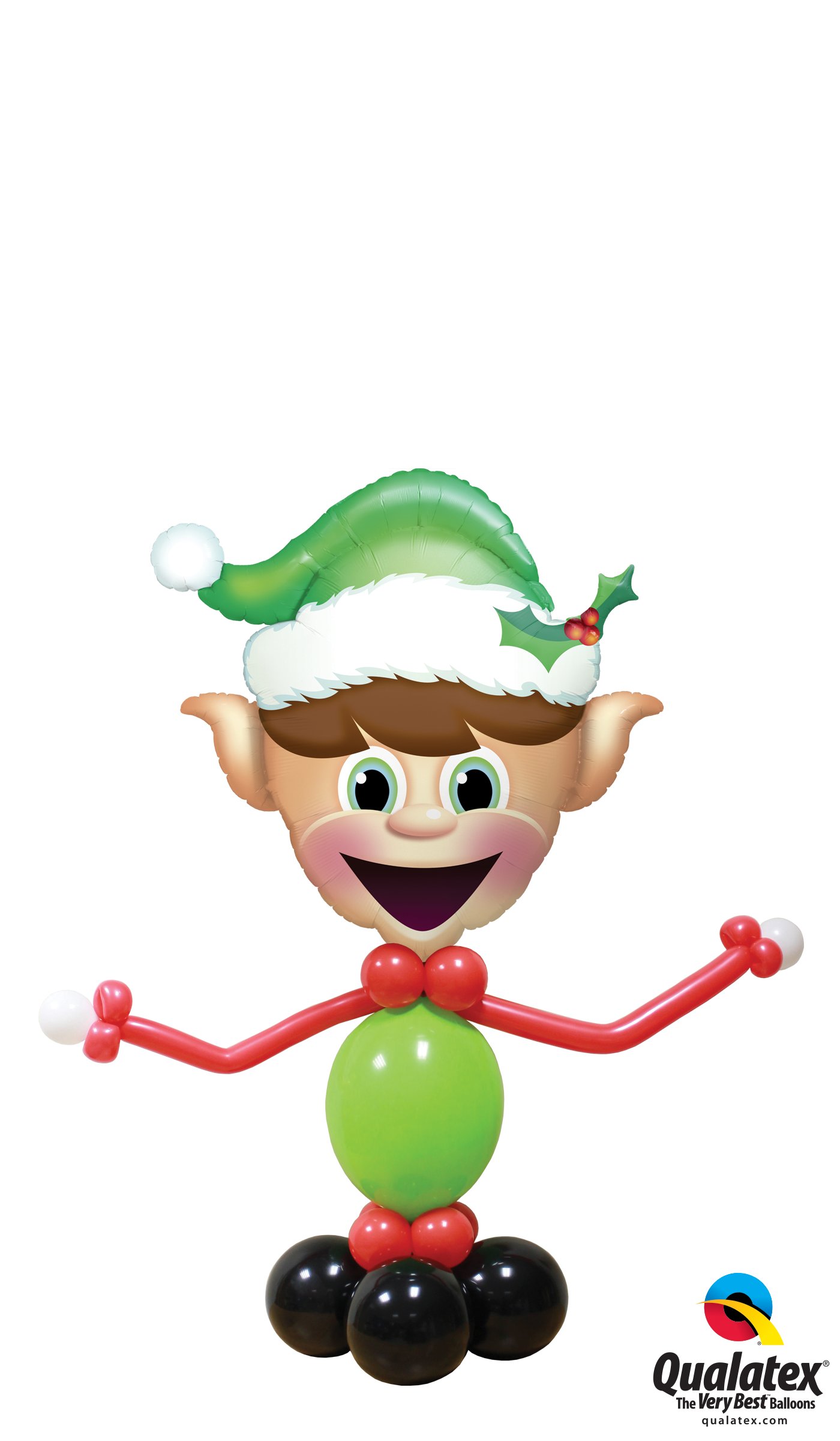 Transparent Buddy The Elf Hat Clipart - Christmas Ideas With Qualitex Balloons - Png Download (1400x2400), Png Download