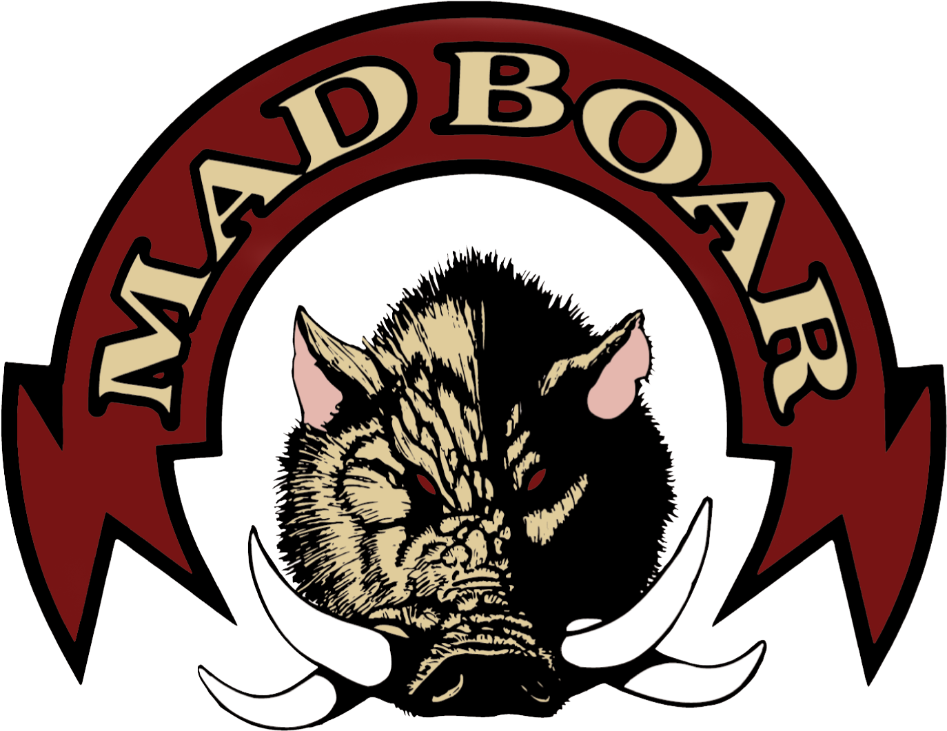 Weddings Mad Boar - Mad Boar Clipart (1500x1148), Png Download