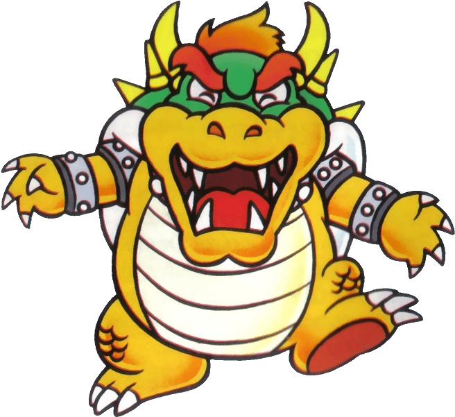 Super Mario Bros 3 Bowser Clipart (704x636), Png Download
