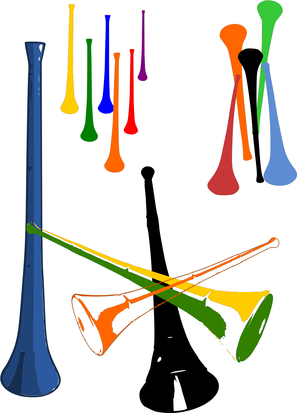 Trumpet Clipart (1600x1600), Png Download