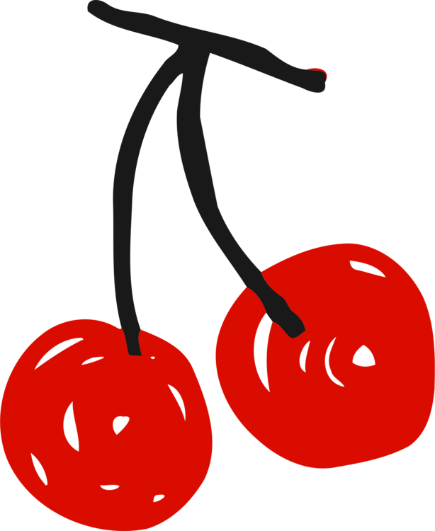 Transparent Cherry Pie Clipart - Cherry - Png Download (614x750), Png Download