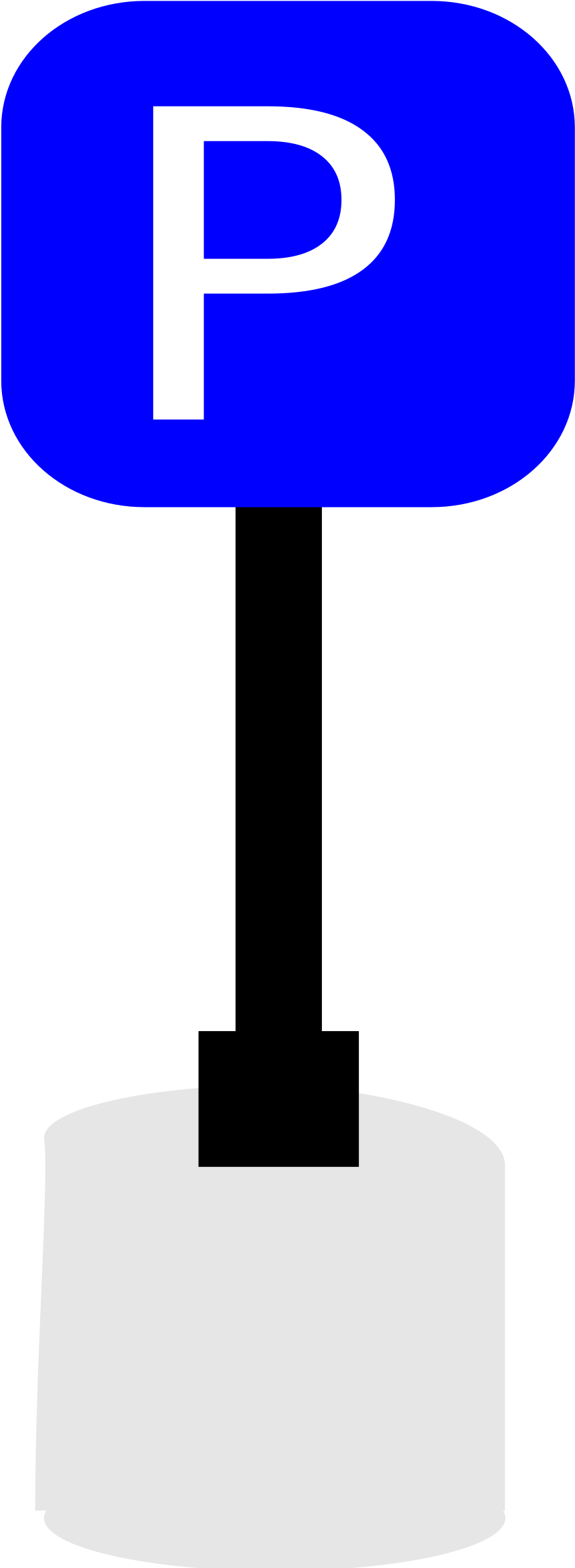 Parking Sign Clipart - Png Download (3394x2400), Png Download