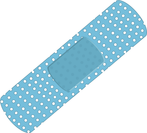 Plaster - Clipart - Band Aid - Png Download (600x544), Png Download