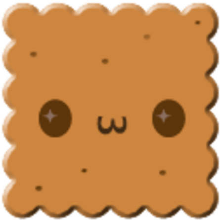 Cookie - Kawaii Graham Crackers Clipart - Png Download (565x600), Png Download