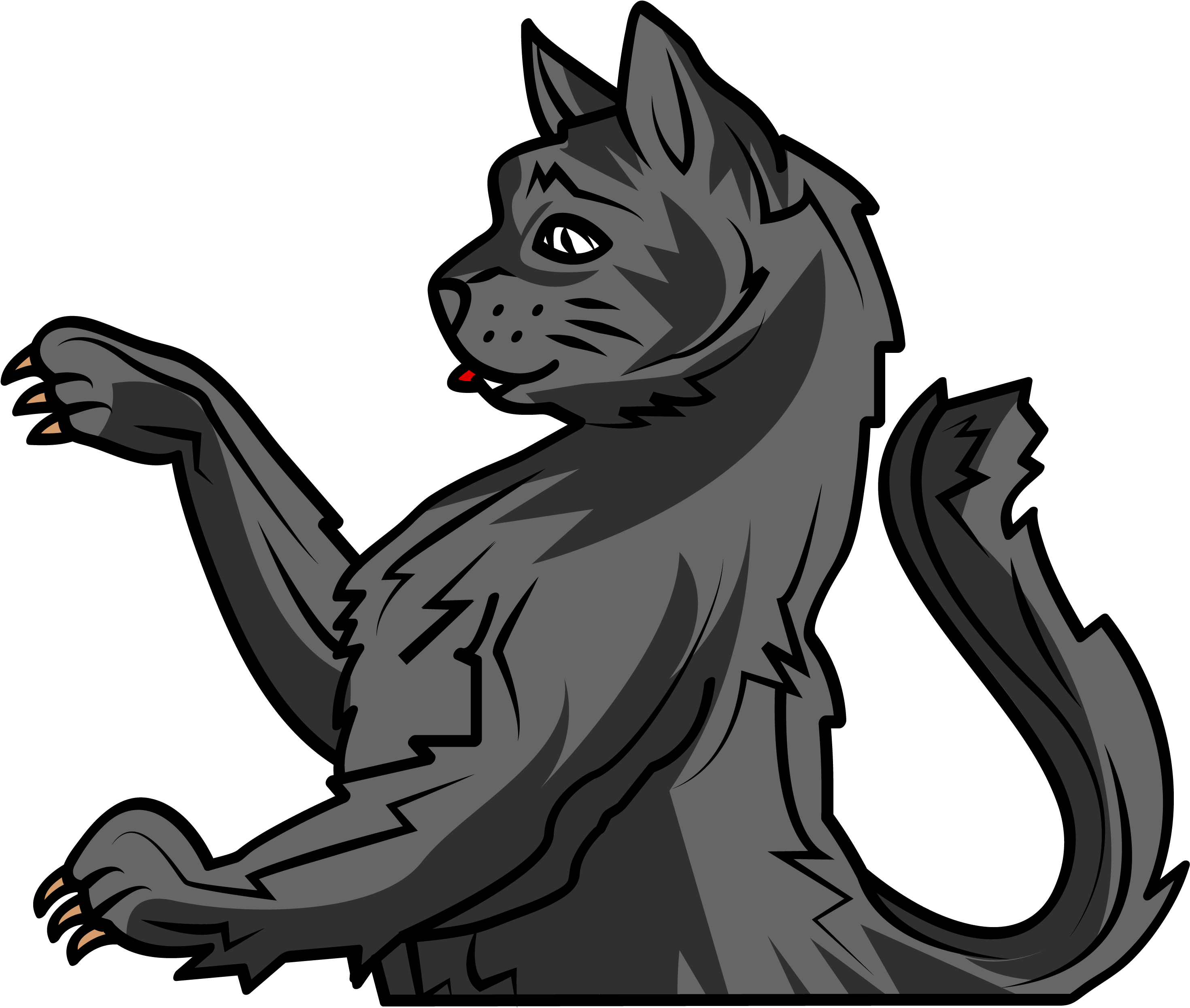 Transparent Bobcat Clipart - Wildcat Coat Of Arms - Png Download (2940x2491), Png Download