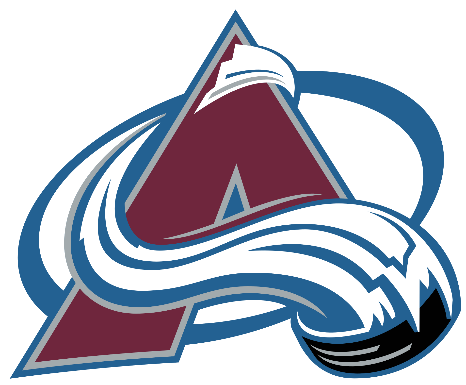 Colorado Avalanche Logo Png Transparent & Svg Vector - Colorado Avalanche Logo Clipart (2200x2200), Png Download