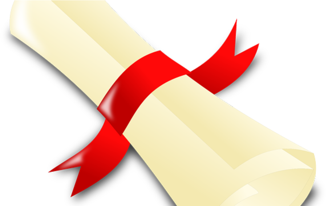 Transparent Frost Clipart - Diploma Clip Art - Png Download (1143x721), Png Download