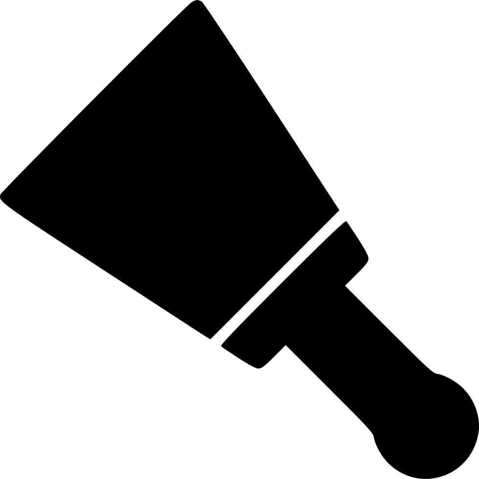 Putty Knife Clipart Jpg Freeuse Stock Putty Knife Svg - Putty Knife Icon Png Transparent Png (980x980), Png Download