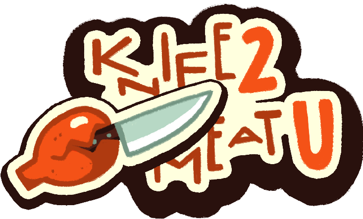 Knife 2 Meat U Ðÿ¦€ðÿ”ª - Knife 2 Meat U Clipart (960x502), Png Download