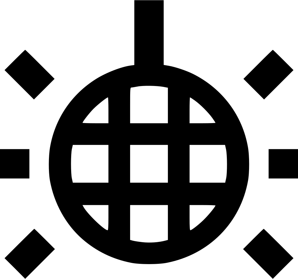 Disco Ball - Passport Icons Clipart (980x918), Png Download