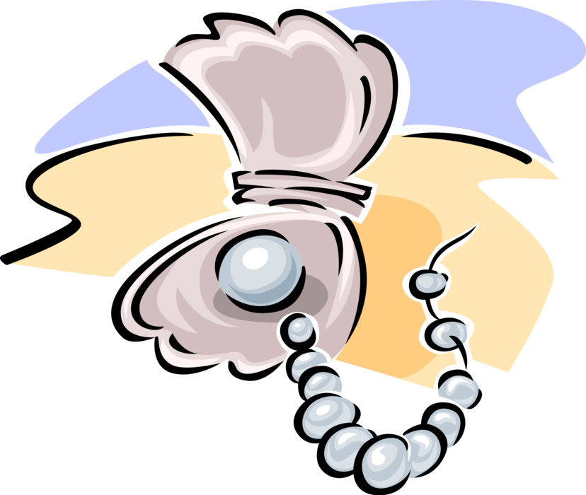 Transparent Oyster Clipart - Pearl - Png Download (828x700), Png Download