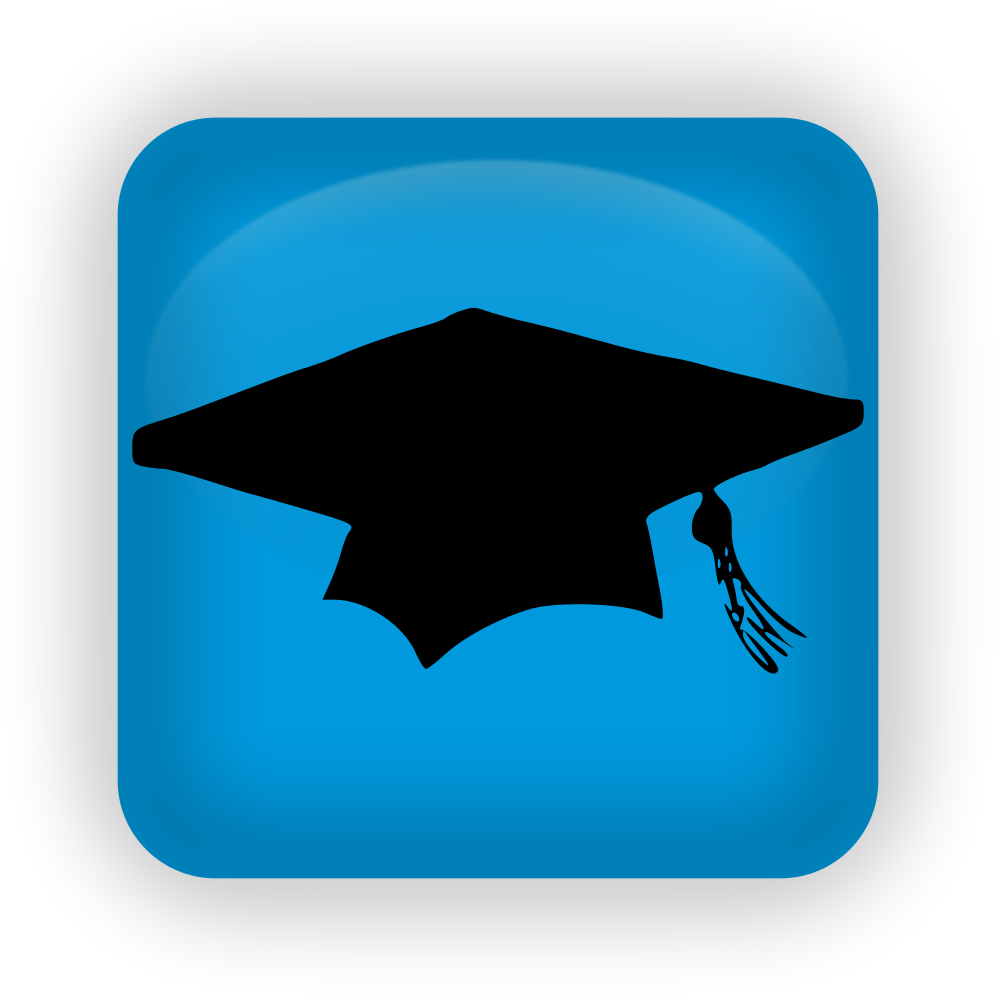 Graduation Hat Clipart (1024x1024), Png Download