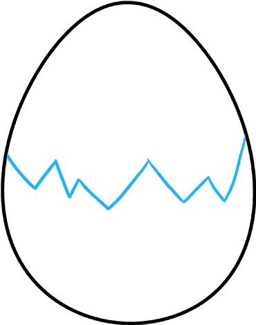 How To Draw Easter Chick - Circle Clipart (680x678), Png Download