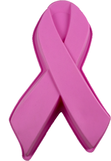 Cross With Cancer Ribbon Clipart Clip Art Download - Pink Ribbon - Png Download (600x600), Png Download
