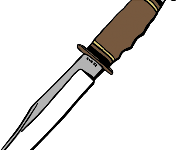 Hunting Knife Clipart - Png Download (640x480), Png Download