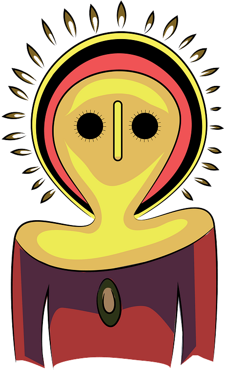 Aboriginal Art Owl Clipart - Illustration - Png Download (551x800), Png Download