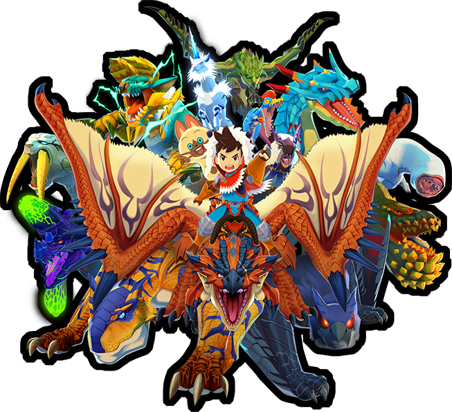 Monster Hunter Stories Png Clipart (653x596), Png Download