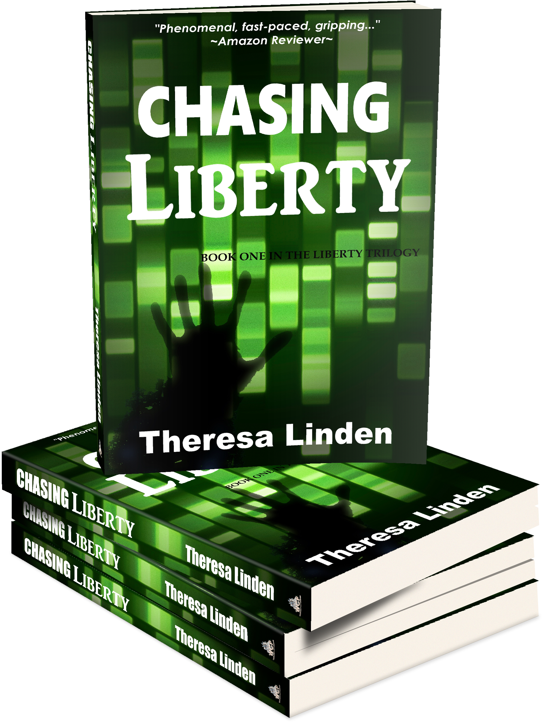 Chasing Liberty 3d Book Stack - Flyer Clipart (1920x2523), Png Download