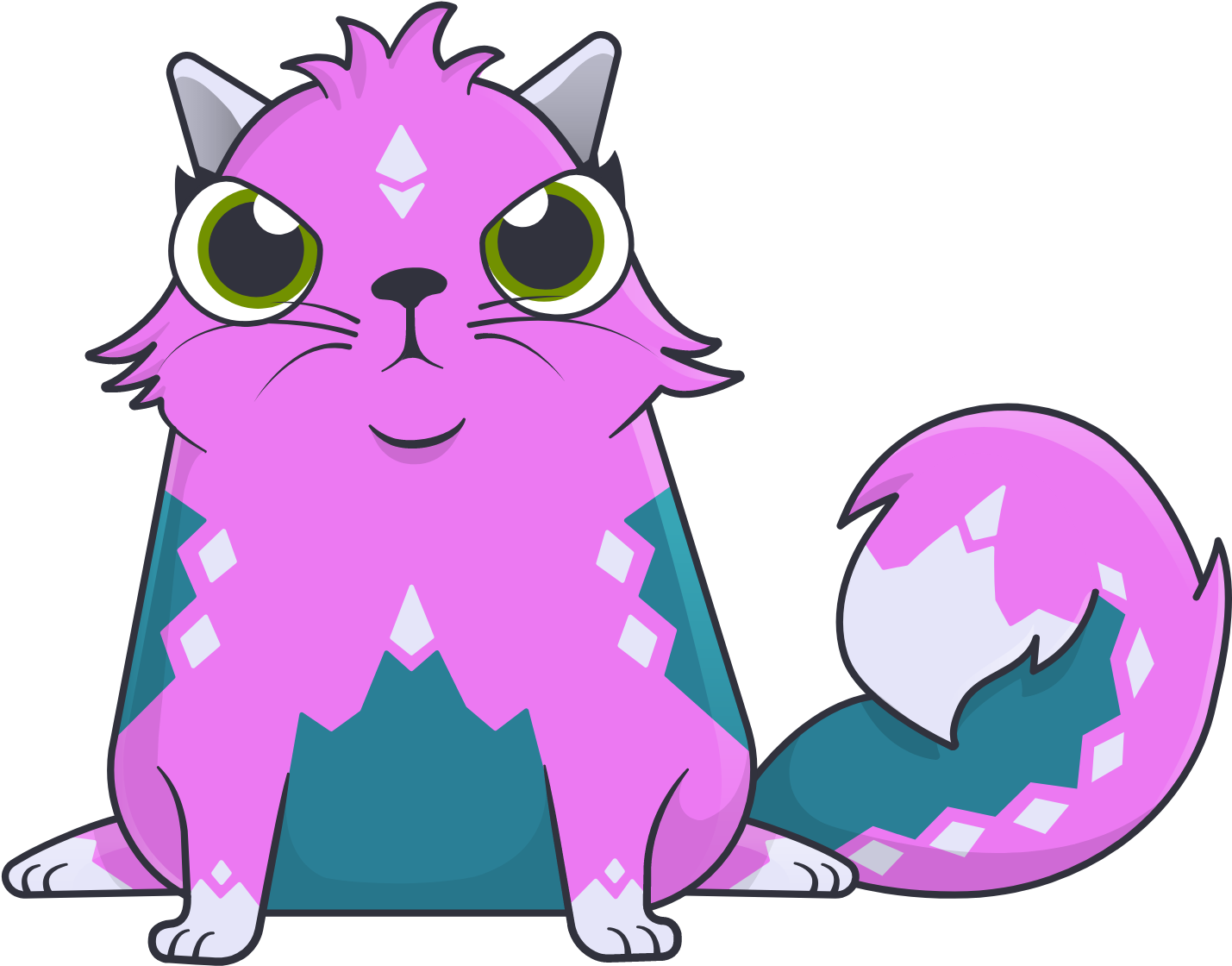 Cryptokitties Clipart (2000x2000), Png Download