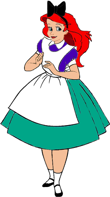 Princess Clipart Wardrobe - Princess Aurora In Wonderland - Png Download (500x701), Png Download