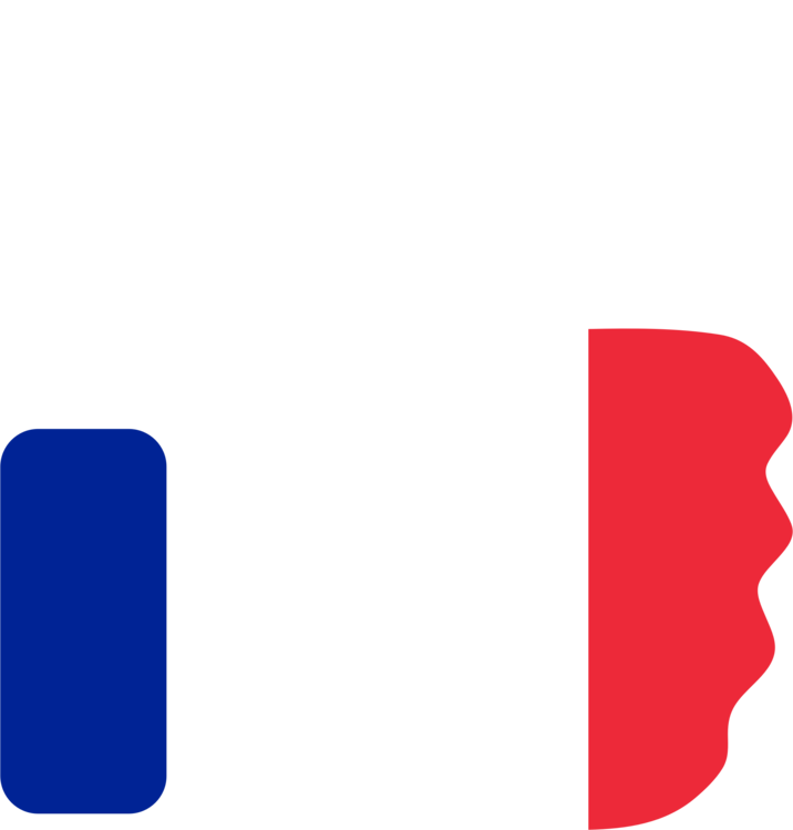 Red,material Property,logo - France With Thumbs Up Transparent Clipart (716x749), Png Download