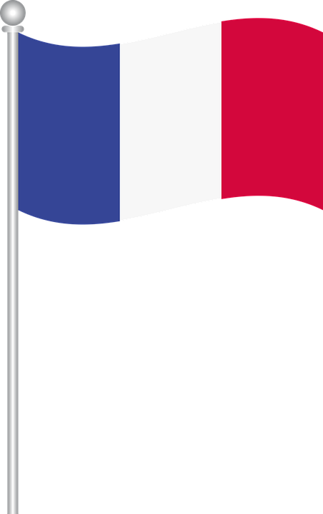 Flag Of France Clipart - Png Download (452x720), Png Download
