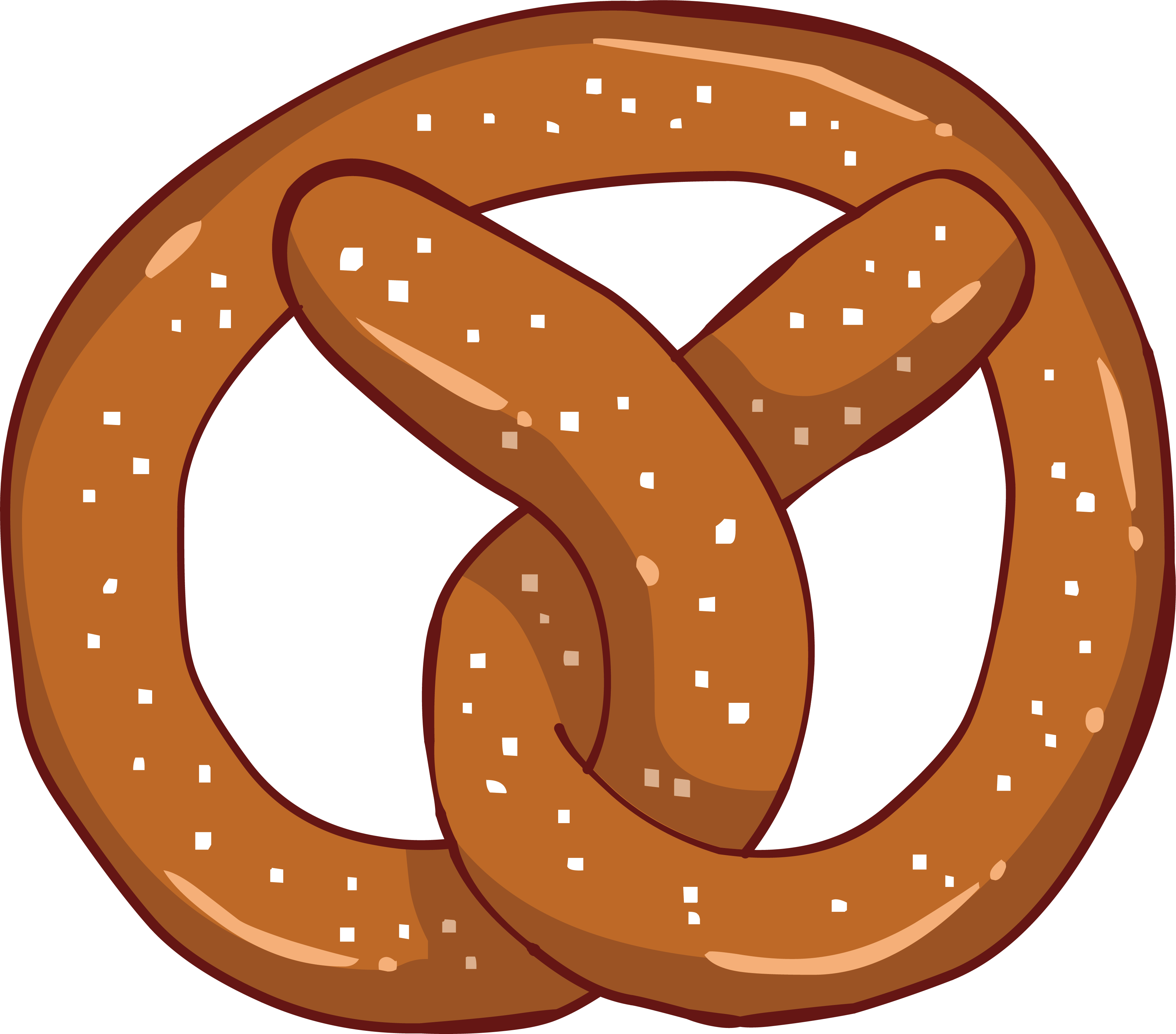 Donut Clipart Free Coffee - Doughnut - Png Download (3687x3241), Png Download