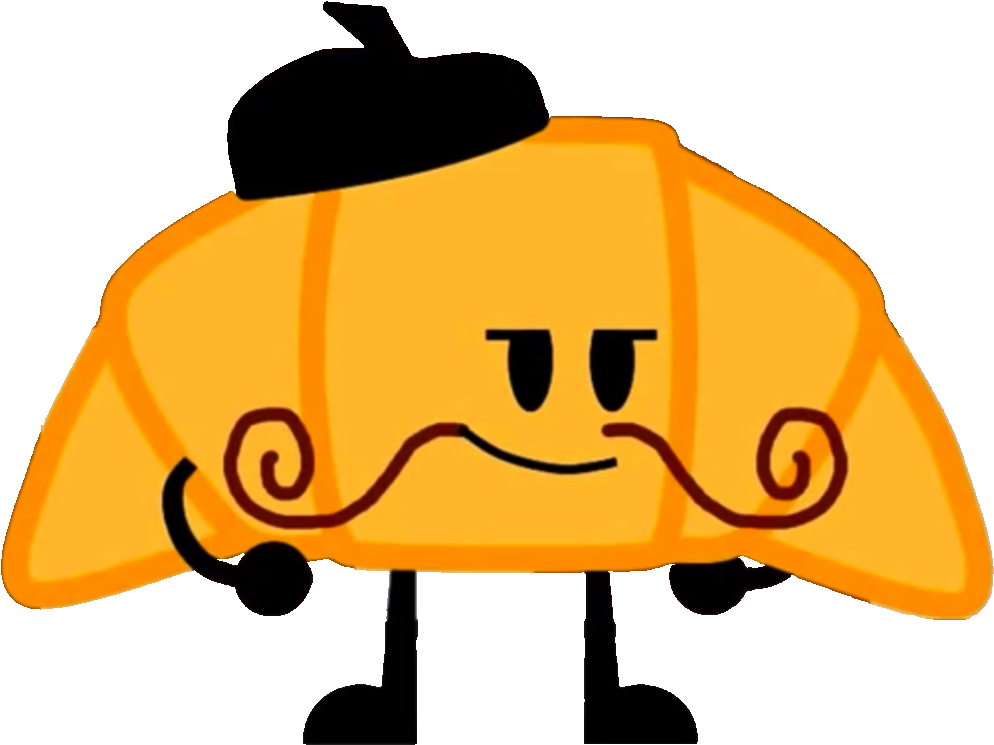 Clipart France Croissant - Croissant French Food Cartoon - Png Download (1024x802), Png Download