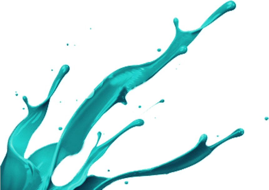 Watercolor Painting Clip Art - Paint Splash - Png Download (862x608), Png Download