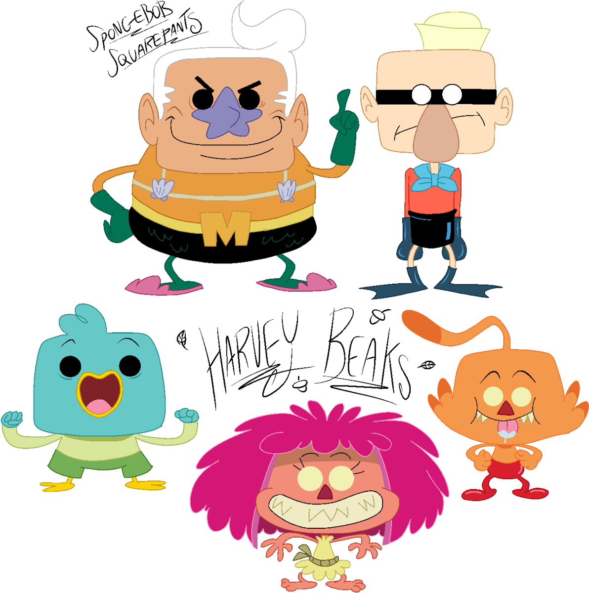 Transparent Nickelodeon Png - Nickelodeon Pops Meme Clipart (1192x1200), Png Download