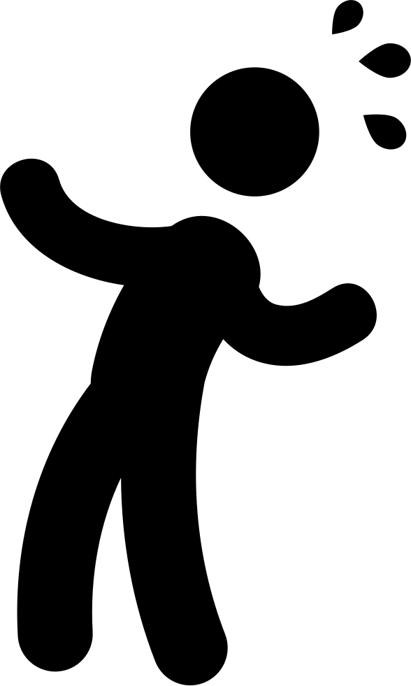 Surprised Man - Surprised Icon Png Clipart (588x981), Png Download