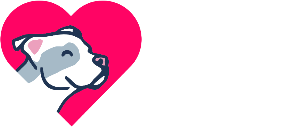 Pitties Love Peace, Inc - Pitties Love Peace Logo Clipart (1057x490), Png Download