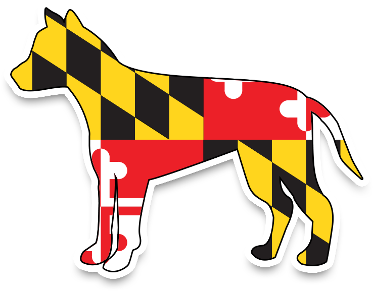 Vector Maryland State Flag Clipart (800x800), Png Download