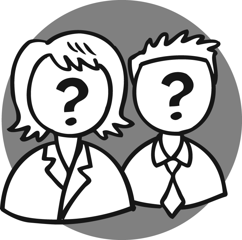 Transparent Black And White Question Mark Clipart - Png Download (784x778), Png Download