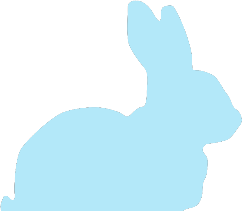 Blue Rabbit Svg Clip Arts - Baby I Am Home - Png Download (1024x1024), Png Download