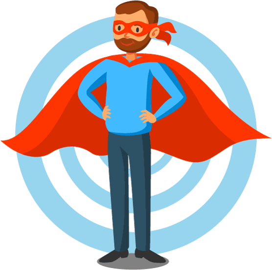 Super Hero - Employee Superhero Cartoon Png Clipart (600x600), Png Download