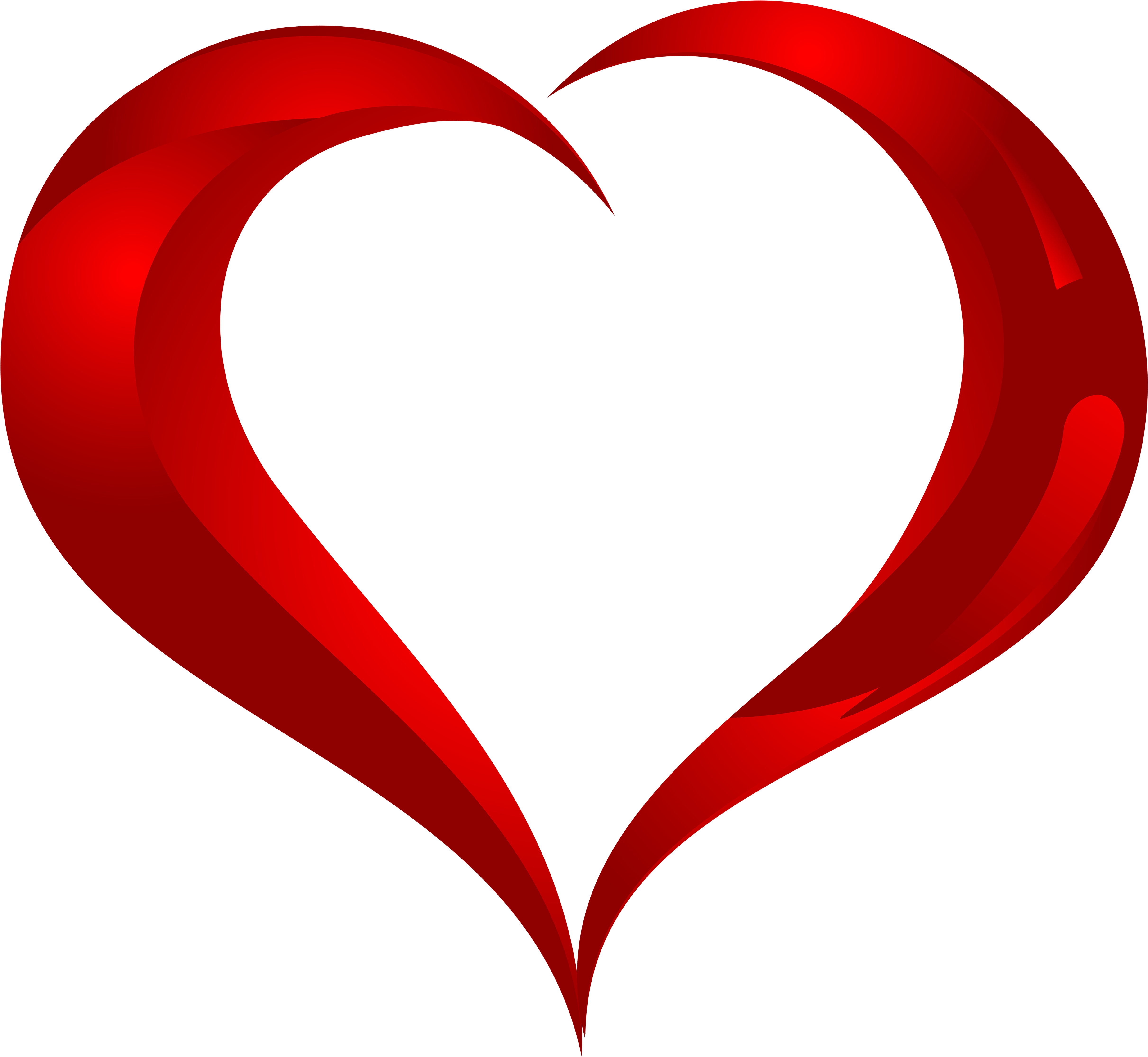 Beautiful Heart Png Clipart - Heart Transparent Png (4846x4463), Png Download